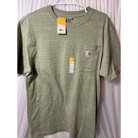 Carhartt Other - Carhartt Mens T-shirt WorkWear K87 Loose Fit Pocket Tshirt Size Small